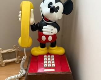Vintage Mickey Mouse Phone