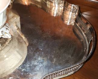 Silverplate tray