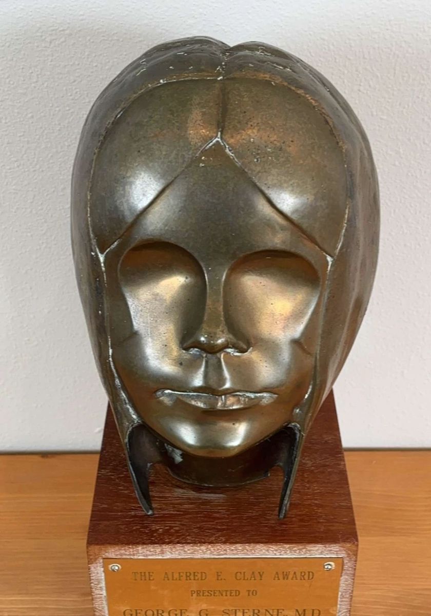 JM Kelley Signed Bronze Bust