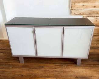 Modern Three Door Credenza