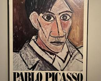1980 MoMA Picasso Retrospective Art Poster