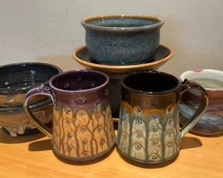 Walt Glass Pottery Other Signed Pieces