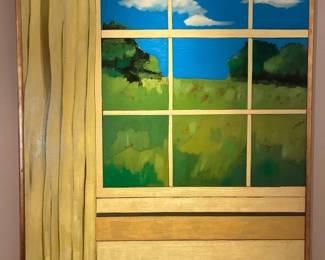 Finn Cooper Original Oil Painting Titled Summer Day