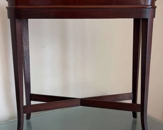 Small Wood Butlers Table