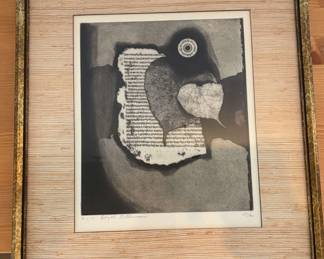 Aryeh Rothman "Untitled" Etching