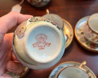 Kutani Bone China Peacock