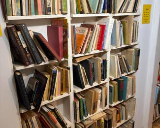 Books! So many great vintage books! Book prices: Soft cover 2 for $1 | Hard cover $1 | Coffee Table Books $3 each - Come and get em!!
