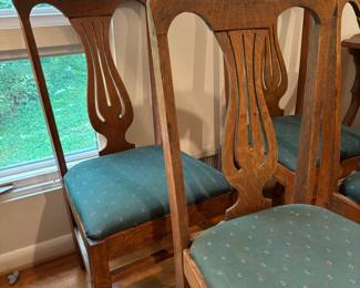 Antique Oak Chairs