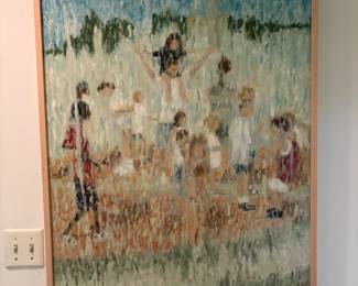 Large Original Painting by Thomas D | *Available for Presale* | $200 | 31" wide 41" tall