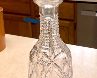 Cut-Glass Decanter
