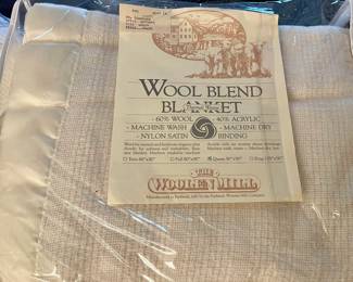 Wool Blend Blanket