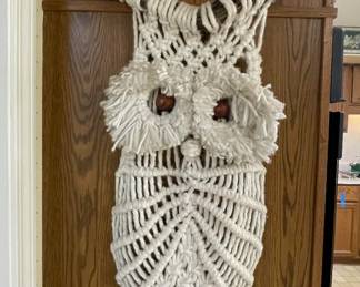Macrame Owl