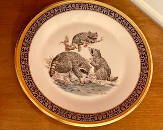 Lenox Boehm Woodland Wildlife Plate