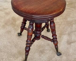1920s Piano Stool