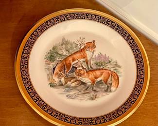 Lenox Boehm Woodland Wildlife Plate