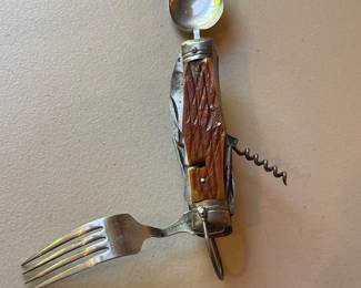 Pocket Knife with Utensils
