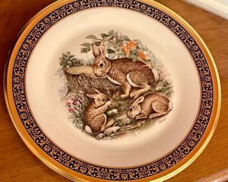 Lenox Boehm Woodland Wildlife Plate