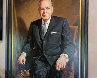 Original oil portrait by noted American portrait painter