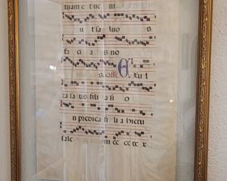 Vintage hand drawn music