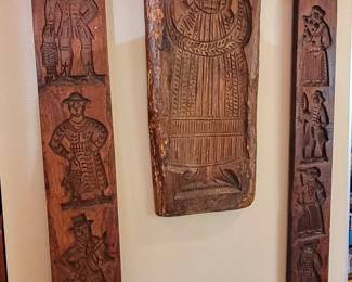 Antique cookie molds