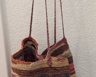 Jute bag purse