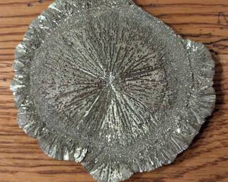 Flat Pyrite Crystal