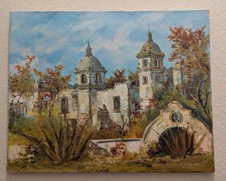J Morales O oil on canvas