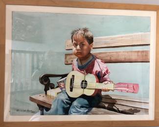 Orig. Watercolor by Fernandez Alcazar, 2000
