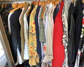 Tons of Men's Designer Clothes, many never worn!