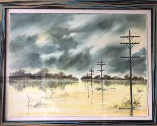 Orig. Watercolor by Ybarra