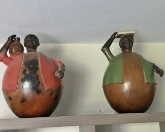 Peruvian Clay Figures by Viera Belerra