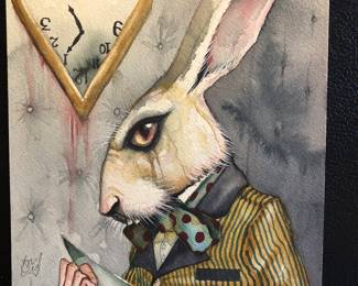 Original Watercolor Painting by Dominic Murphy