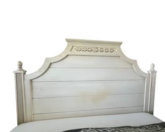 47. Ethan Allen Queen Size Bed Frame Headboard H 58"