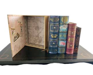 63. 5 Book Safes 3 are 13.5" 1 is 11" 1 is 10"