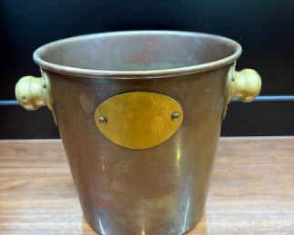 Copper Brass Ice Bucket