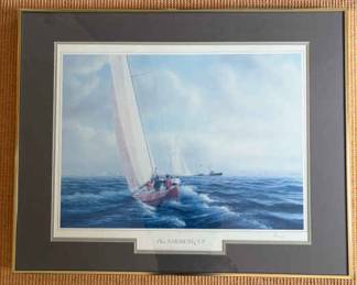 The Americas Cup, 1983 Print