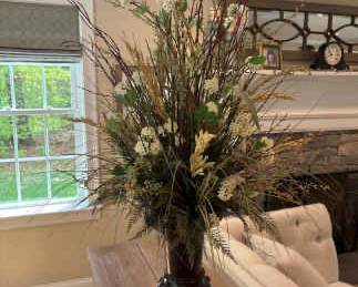 Faux Flower Arrangement