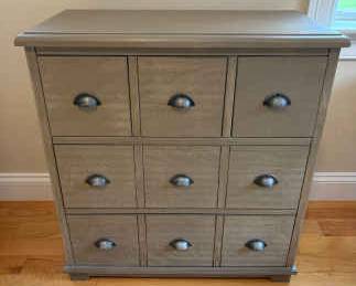 Grey Wood Dresser