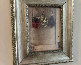 Framed Floral Print