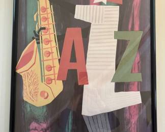 Philips For Jazz Framed Poster