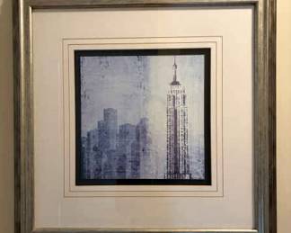 Empire State Bldg Framed Print