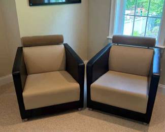 Art Deco Club Chairs1 of 2 Pairs