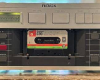 Revox Cassette Tape Deck