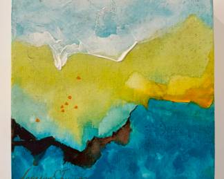 Abstract, Signed Lorraine S. Johnston