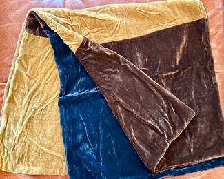 Giorgio Armani Velvet Throw