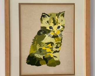 "Kitten" Painting