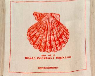 Two's Company Cocktail Napkins