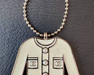 Chanel Pearl Jacket Keychain