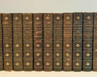 Set of Irving's Works Books
