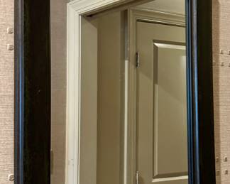 Black Wall Accent Mirror